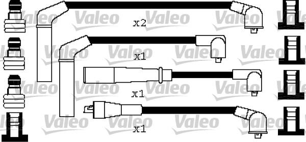 Valeo 346442 - Комплект проводів запалювання avtolavka.club