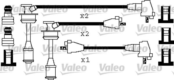 Valeo 346447 - Комплект проводів запалювання avtolavka.club