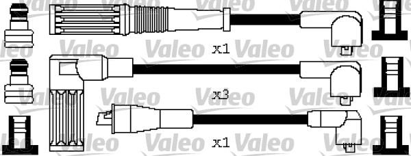 Valeo 346460 - Комплект проводів запалювання avtolavka.club