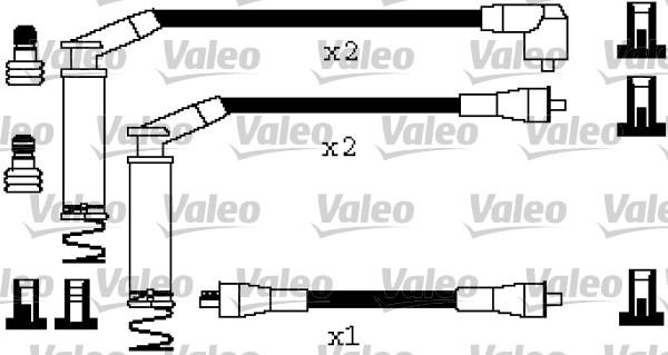 Valeo 346404 - Комплект проводів запалювання avtolavka.club