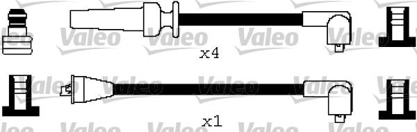 Valeo 346400 - Комплект проводів запалювання avtolavka.club