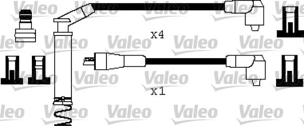 Valeo 346401 - Комплект проводів запалювання avtolavka.club