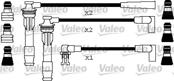 Valeo 346407 - Комплект проводів запалювання avtolavka.club