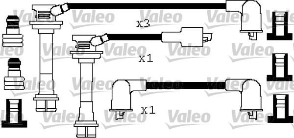 Valeo 346435 - Комплект проводів запалювання avtolavka.club