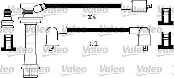 Valeo 346431 - Комплект проводів запалювання avtolavka.club