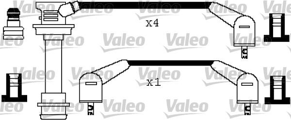 Valeo 346421 - Комплект проводів запалювання avtolavka.club