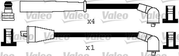 Valeo 346477 - Комплект проводів запалювання avtolavka.club