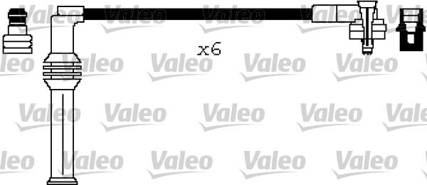 Valeo 346599 - Комплект проводів запалювання avtolavka.club