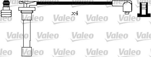 Valeo 346598 - Комплект проводів запалювання avtolavka.club