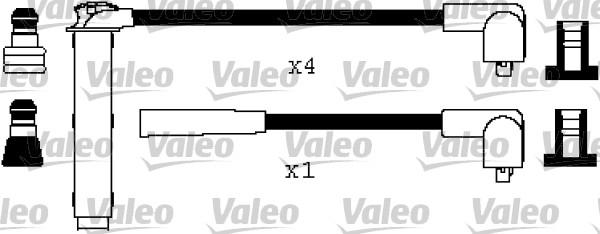 Valeo 346546 - Комплект проводів запалювання avtolavka.club