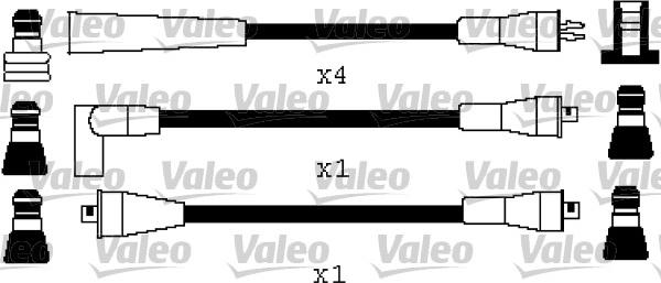 Valeo 346542 - Комплект проводів запалювання avtolavka.club