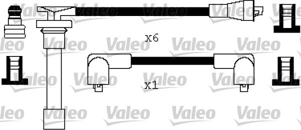 Valeo 346550 - Комплект проводів запалювання avtolavka.club