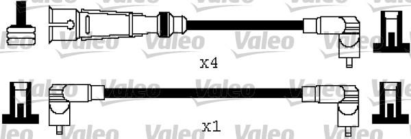 Valeo 346569 - Комплект проводів запалювання avtolavka.club