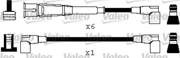 Valeo 346567 - Комплект проводів запалювання avtolavka.club