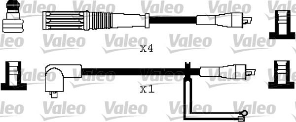 Valeo 346509 - Комплект проводів запалювання avtolavka.club