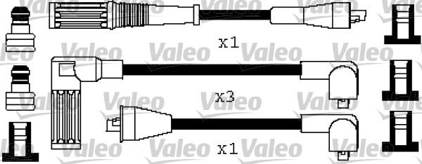 Valeo 346505 - Комплект проводів запалювання avtolavka.club