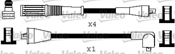 Valeo 346507 - Комплект проводів запалювання avtolavka.club