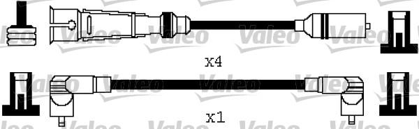 Valeo 346580 - Комплект проводів запалювання avtolavka.club