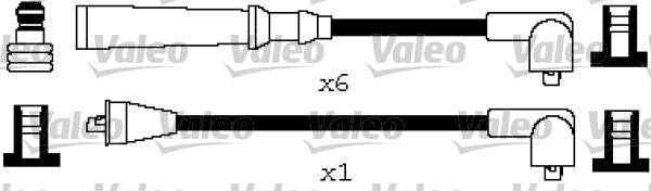 Valeo 346588 - Комплект проводів запалювання avtolavka.club