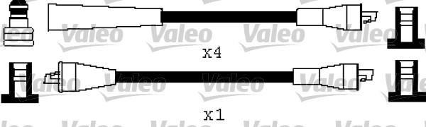 Valeo 346535 - Комплект проводів запалювання avtolavka.club