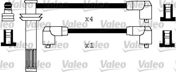 Valeo 346531 - Комплект проводів запалювання avtolavka.club