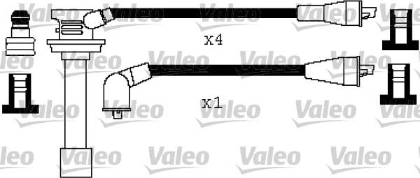 Valeo 346533 - Комплект проводів запалювання avtolavka.club