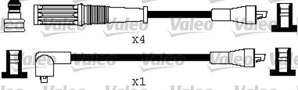 Valeo 346532 - Комплект проводів запалювання avtolavka.club