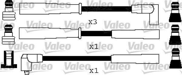 Valeo 346520 - Комплект проводів запалювання avtolavka.club