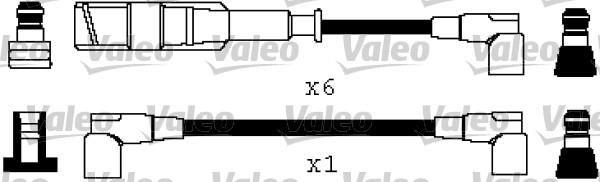 Valeo 346570 - Комплект проводів запалювання avtolavka.club