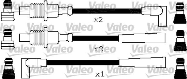 Valeo 346649 - Комплект проводів запалювання avtolavka.club