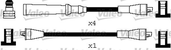 Valeo 346642 - Комплект проводів запалювання avtolavka.club