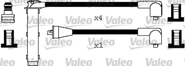 Valeo 346656 - Комплект проводів запалювання avtolavka.club