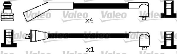 Valeo 346653 - Комплект проводів запалювання avtolavka.club