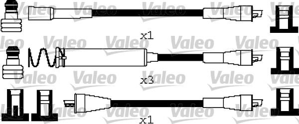 Valeo 346664 - Комплект проводів запалювання avtolavka.club