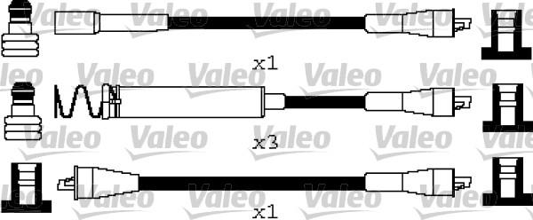 Valeo 346661 - Комплект проводів запалювання avtolavka.club