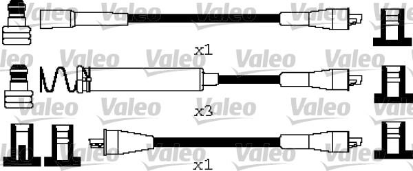 Valeo 346668 - Комплект проводів запалювання avtolavka.club