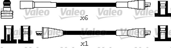 Valeo 346662 - Комплект проводів запалювання avtolavka.club