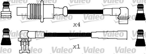 Valeo 346604 - Комплект проводів запалювання avtolavka.club