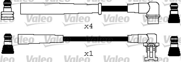 Valeo 346608 - Комплект проводів запалювання avtolavka.club