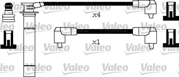 Valeo 346619 - Комплект проводів запалювання avtolavka.club