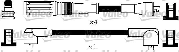 Valeo 346610 - Комплект проводів запалювання avtolavka.club