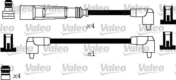 Valeo 346620 - Комплект проводів запалювання avtolavka.club