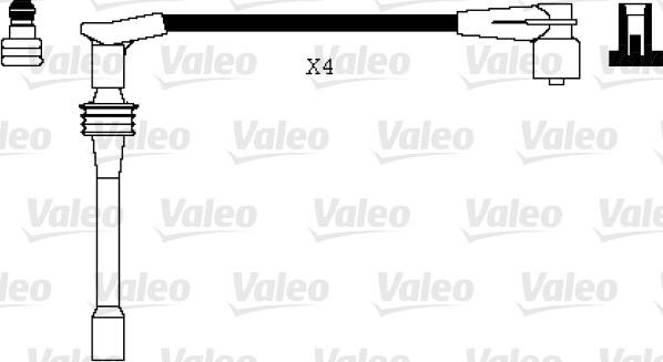 Valeo 346098 - Комплект проводів запалювання avtolavka.club