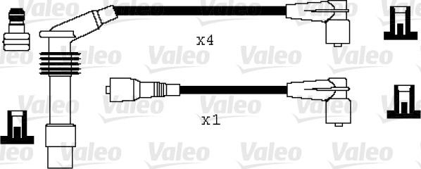 Valeo 346010 - Комплект проводів запалювання avtolavka.club