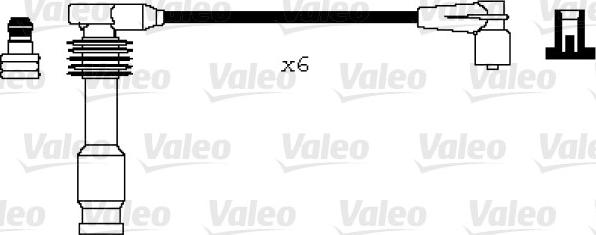 Valeo 346089 - Комплект проводів запалювання avtolavka.club
