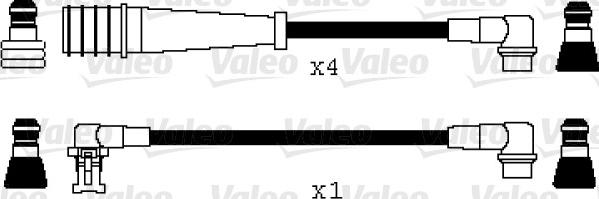 Valeo 346031 - Комплект проводів запалювання avtolavka.club