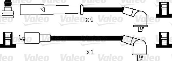 Valeo 346024 - Комплект проводів запалювання avtolavka.club