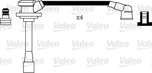 Valeo 346025 - Комплект проводів запалювання avtolavka.club