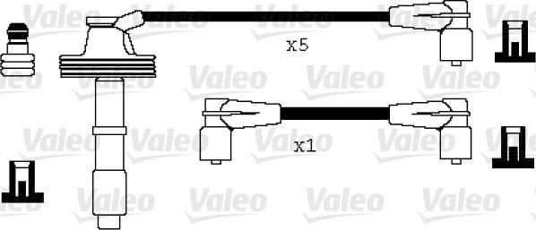 Valeo 346028 - Комплект проводів запалювання avtolavka.club
