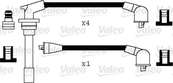 Valeo 346022 - Комплект проводів запалювання avtolavka.club